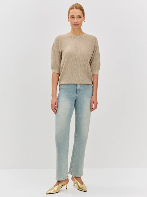 Джинсы из мягкого денима