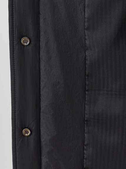 Пальто с фигурной стежкой  