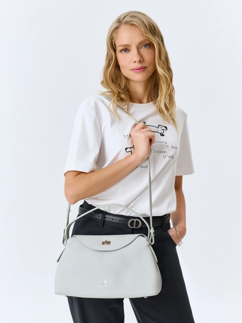 Сумка кроссбоди с короткой ручкой