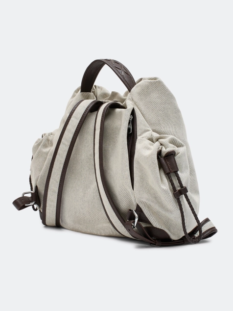 Рюкзак с контрастным кантом