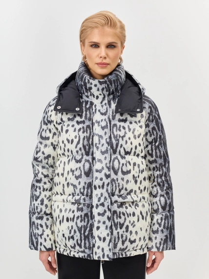 Куртка с анималистичным принтом
