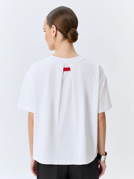 Футболка из 100% мерсеризованного хлопка