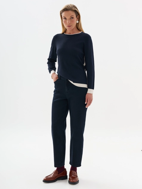 Джинсы с минималистичной варкой