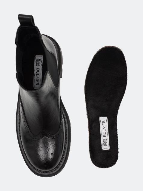 Ботинки челси на рифленой подошве