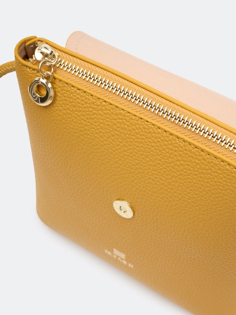 Яркая сумка-шоппер с косметичкой