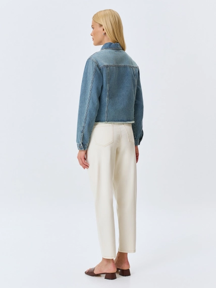 Бежевые джинсы Slim fit