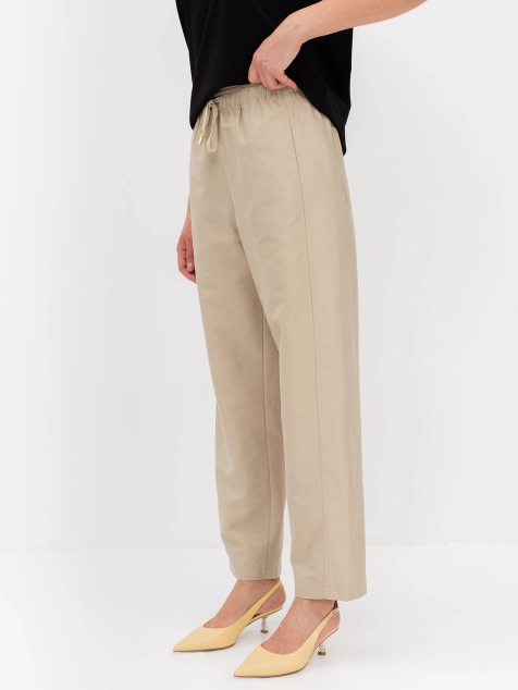 Брюки-бананы из тенселя