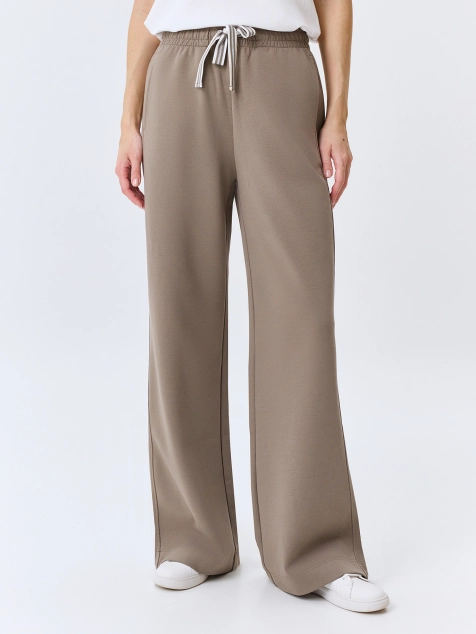 Расслабленные трикотажные брюки