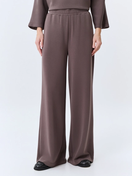 Прямые брюки из мягкого модала