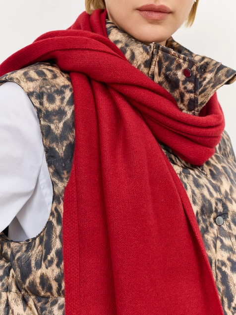 Вязаный шарф из 100% шерсти