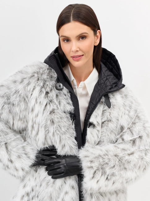 Кожаные перчатки с перфорацией