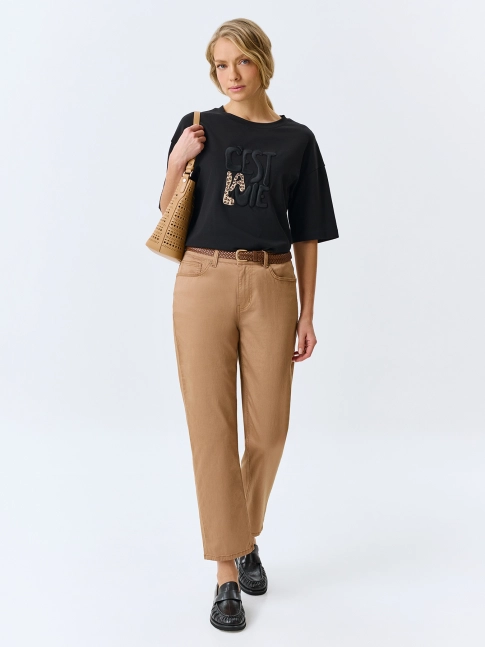 Джинсы чиносы из вискозы