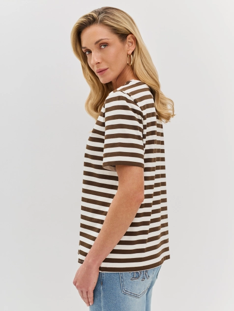 Футболка из 100% хлопка в полоску