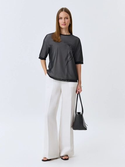 Двуслойная футболка с эффектом 3D