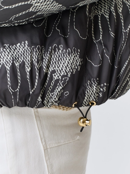 Двусторонняя куртка с принтом