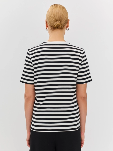 Футболка из 100% хлопка в полоску