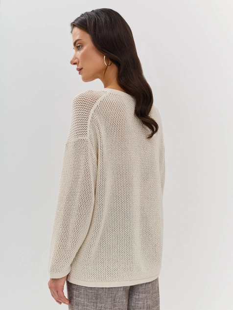 Летний ажурный джемпер