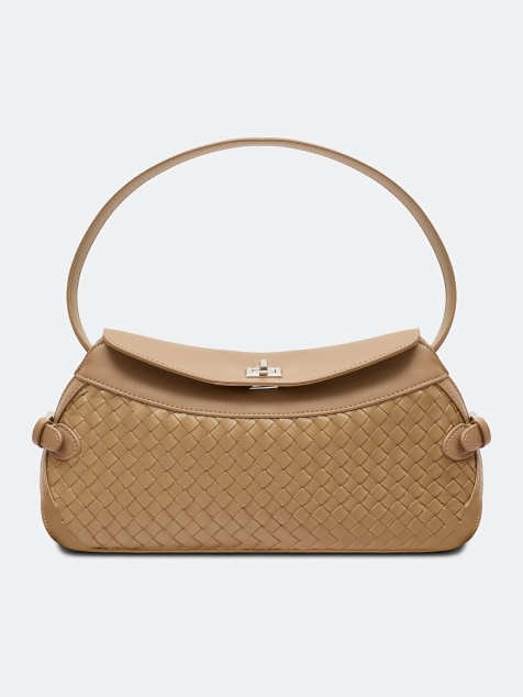 Плетеная сумка кроссбоди