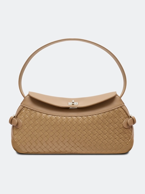 Плетеная сумка кроссбоди