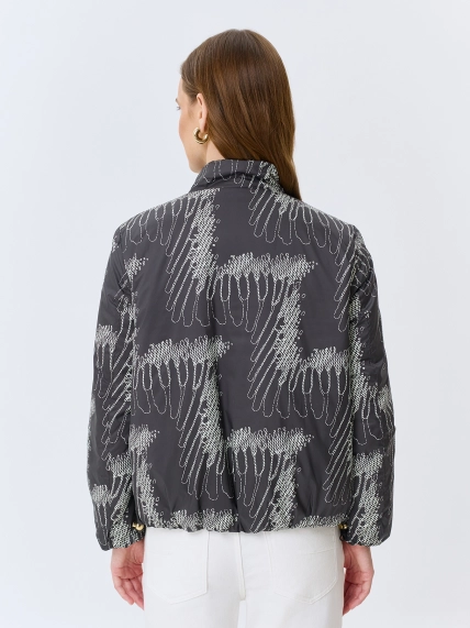 Двусторонняя куртка с принтом