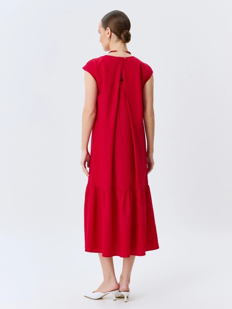 Яркое платье из лиоцелла