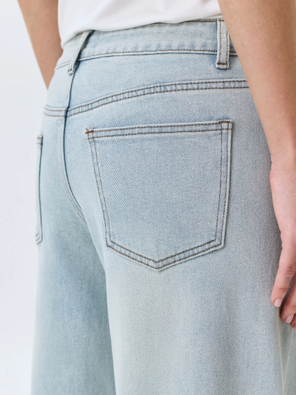 Светлые джинсы Wide leg