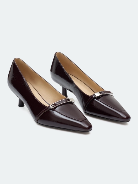 Туфли лодочки с каблуками kitten heel
