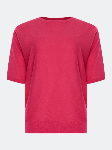 Яркий вязаный джемпер 