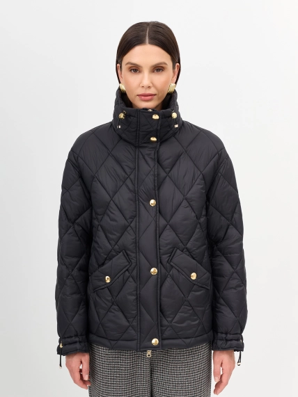 Стеганая куртка с акцентной фурнитурой
