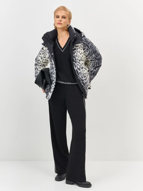 Куртка с анималистичным принтом