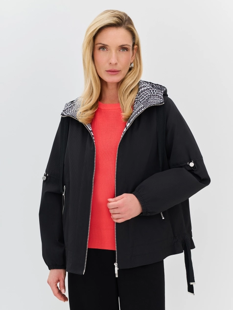 Куртка с принтованной подкладкой