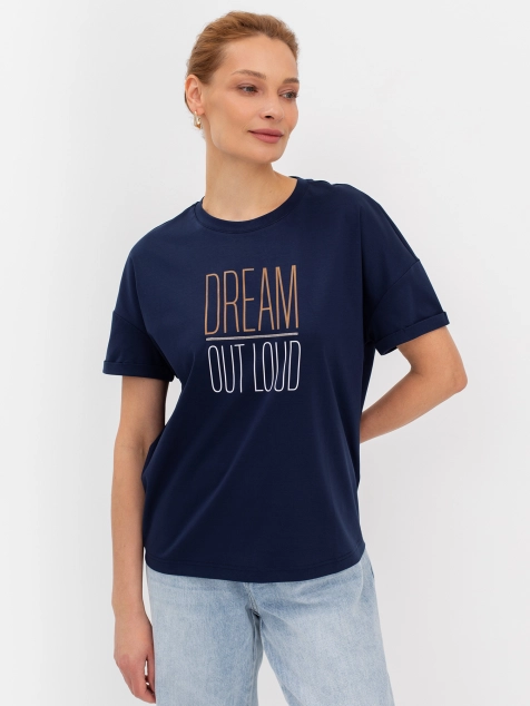 Футболка из мерсиризованного хлопка 