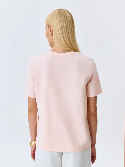 Футболка с вышивкой лого