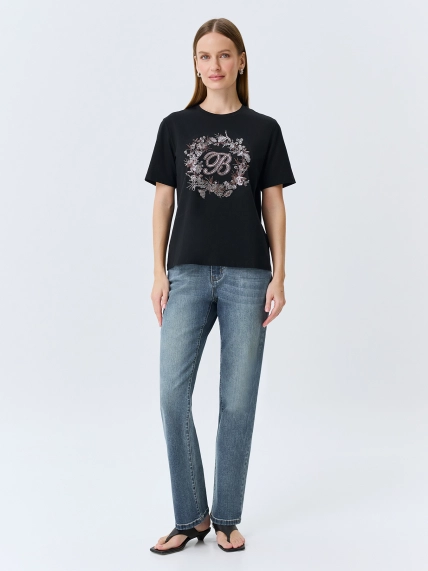 Джинсы Slim fit с деликатной варкой