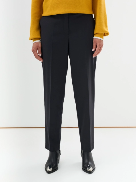 Базовые брюки из плотного джерси