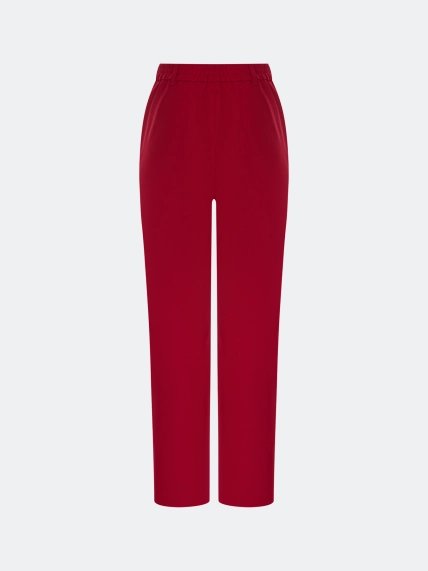 Яркие брюки из хлопка