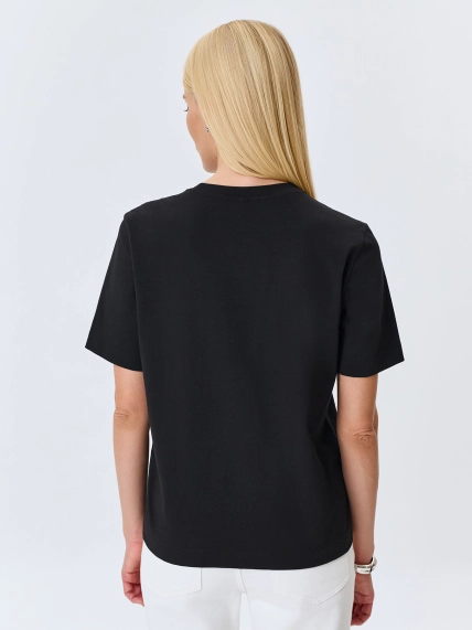 Футболка с шрифтовым принтом