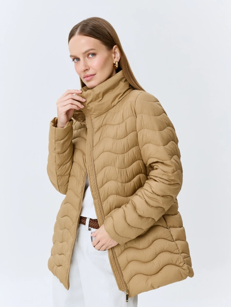 Куртка с фантазийной стежкой