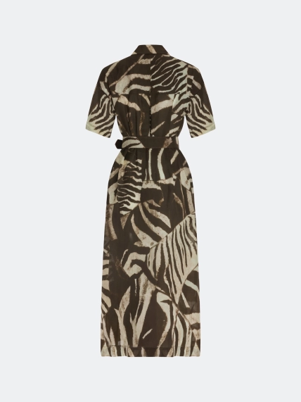 Платье-рубашка в стиле "Сафари"