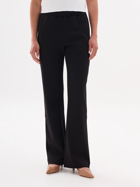 Трикотажные брюки свободного силуэта