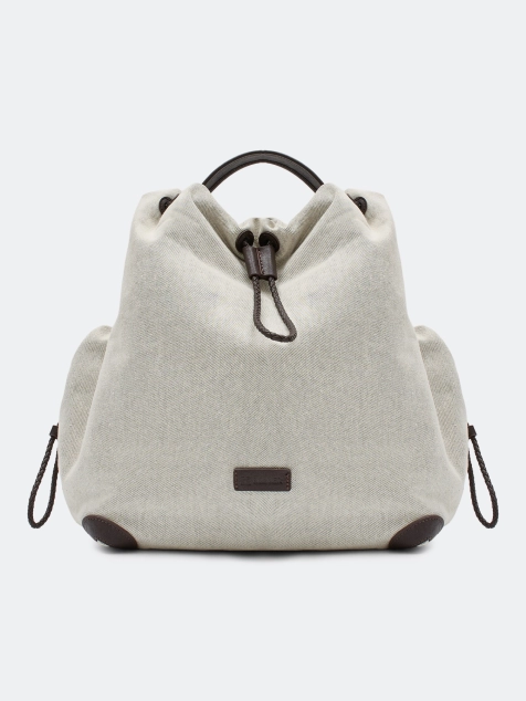 Рюкзак с контрастным кантом