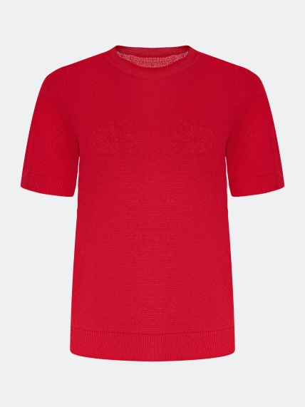 Яркий джемпер из района