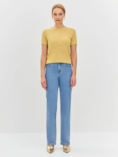 Джинсы с деликатной варкой