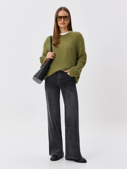 Утепленные джинсы Straight fit