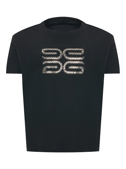 Футболка с ярким лого