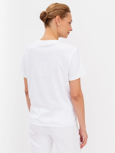 Футболка с 3D принтом на двуслойной полочке