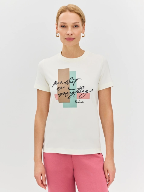 Футболка с графичным принтом