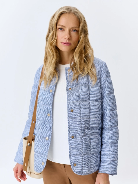 Легкая куртка с принтом