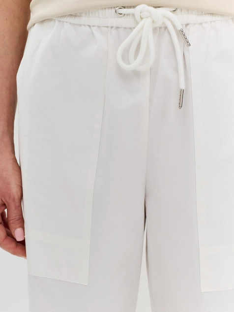 Свободные брюки из мягкого хлопка