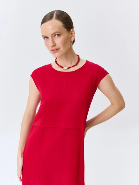 Яркое платье из лиоцелла